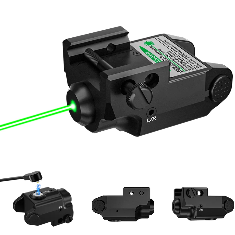 Class IIIA Subcompact Laser  Sight Shockproof Green Dot Sight Compatible
