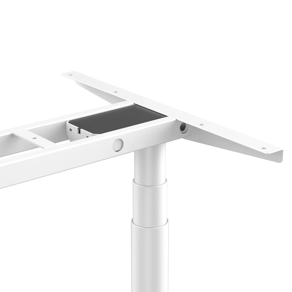 JIECANG two round adjustable table legs wholesale dual motor metal standing desk frame