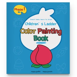 2021 factory sale children early education phase 1 children color painting drawing coloring kid graffiti drawing book