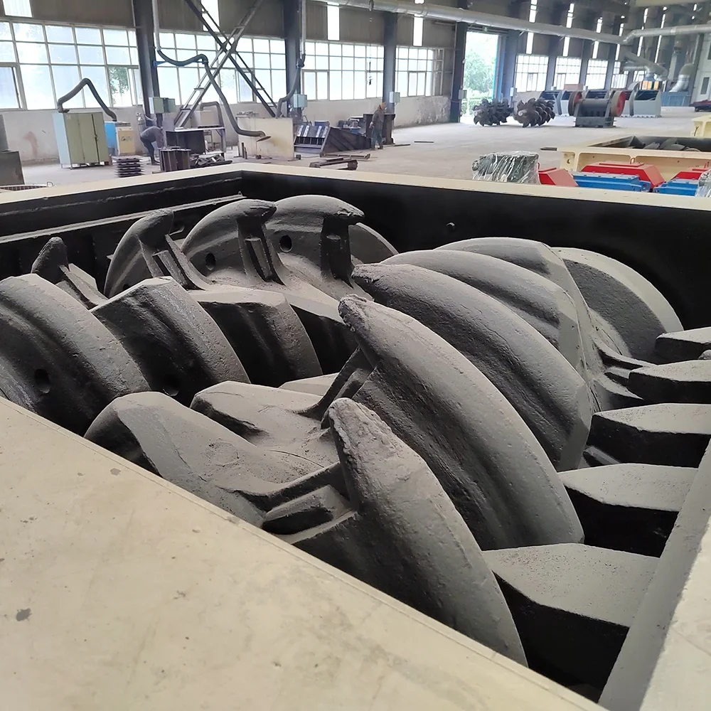 coal double roller crusher