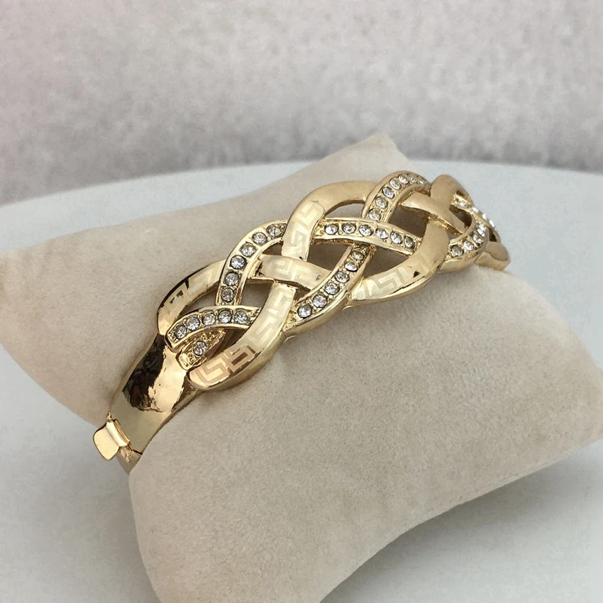 Yuminglai FHK11477 new fashion jewelry, gold plated earrings, bracelets, necklaces,  18K gold plated jewelry set