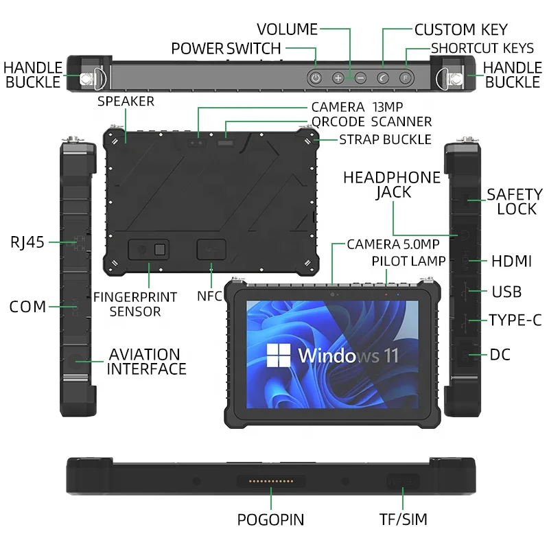 Wholesale OEM ODM 2 4 6 8GB RAM 64 128GB ROM 5G Gaming Pulgadas 10 Inch Tab Tableta Tablette PC Tablet Android