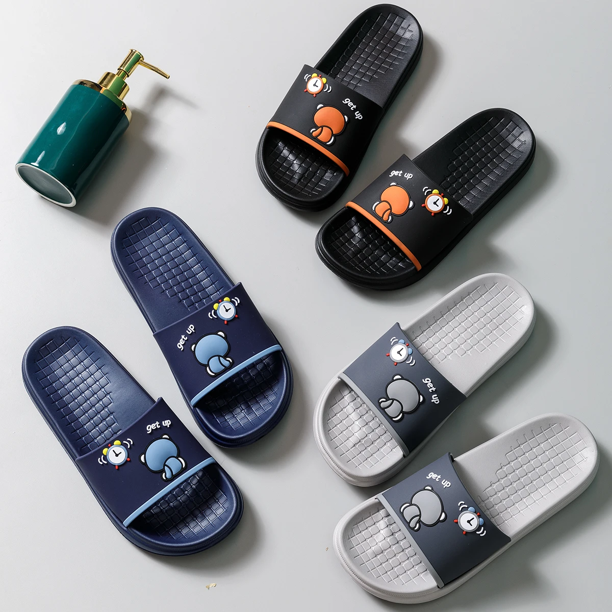 Comfortable Friendly Home Slippers Manufacturers for Man / Funny Animal Slippers for Adults