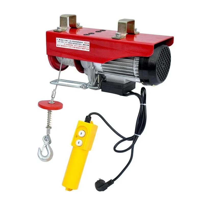 Popular 230V PA600 Mini Electric Wire Rope Hoist Electric Winch Crane