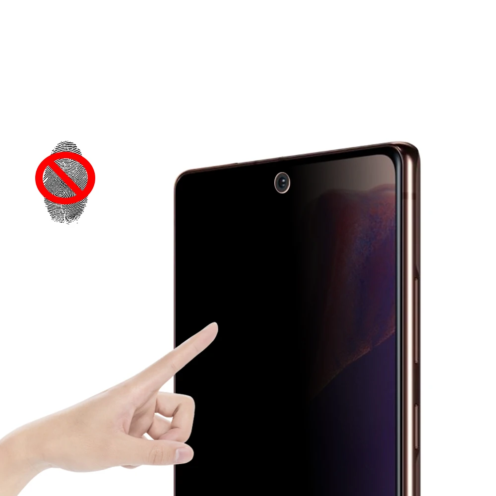 Manufacture matte anti-glare screen protector,privacy hydrogel tpu film for Samsung Note 21 Ultra