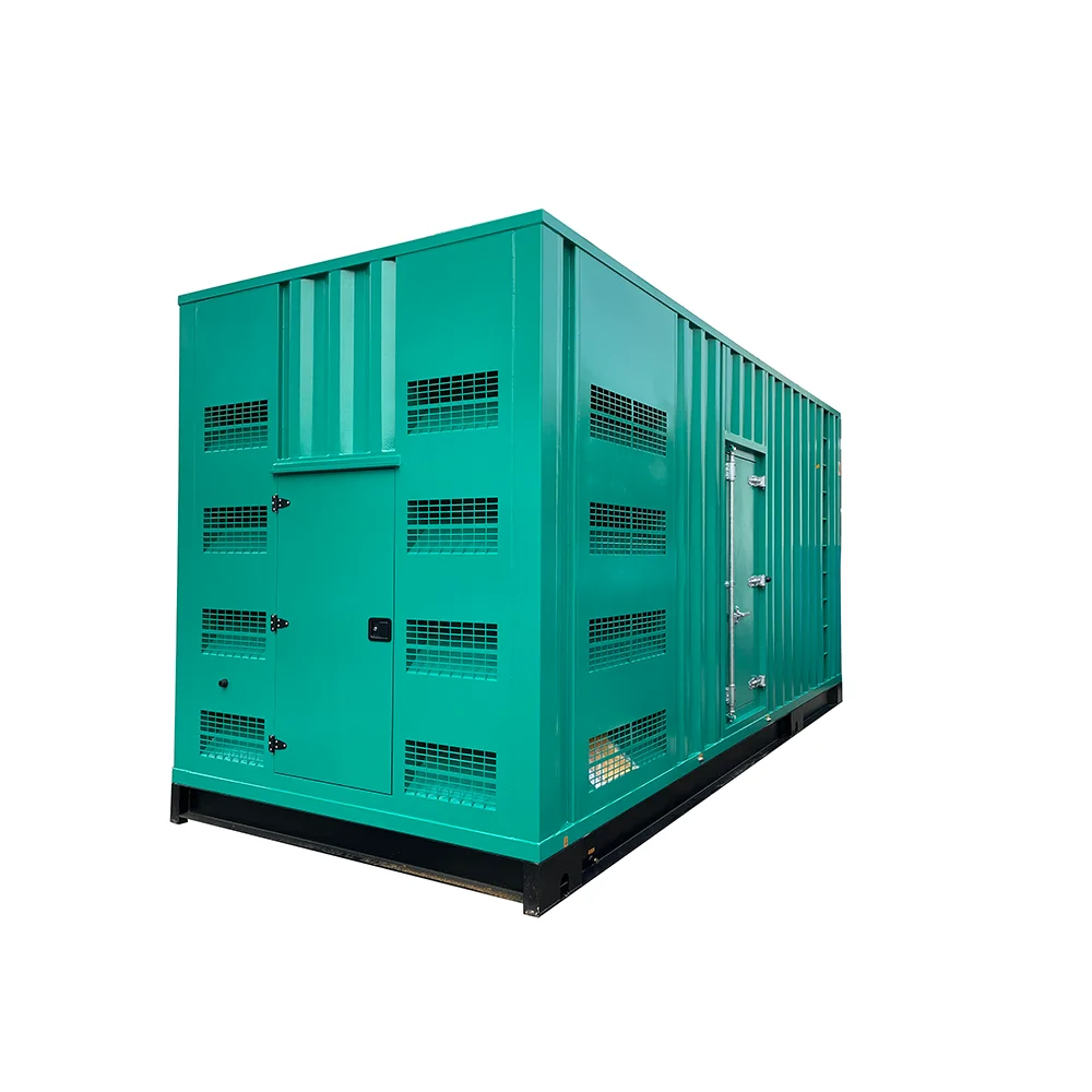 Heavy Duty Use Power Price  900kw 1125kva diesel generators low noise Container type with MTU engine