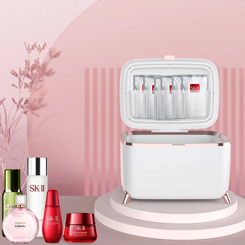 Portable 6l Mini Fridge Cooler And Warmer For Home, Office, Car Or Boat Ac & Dc - Red - 110v,Mini Fridge