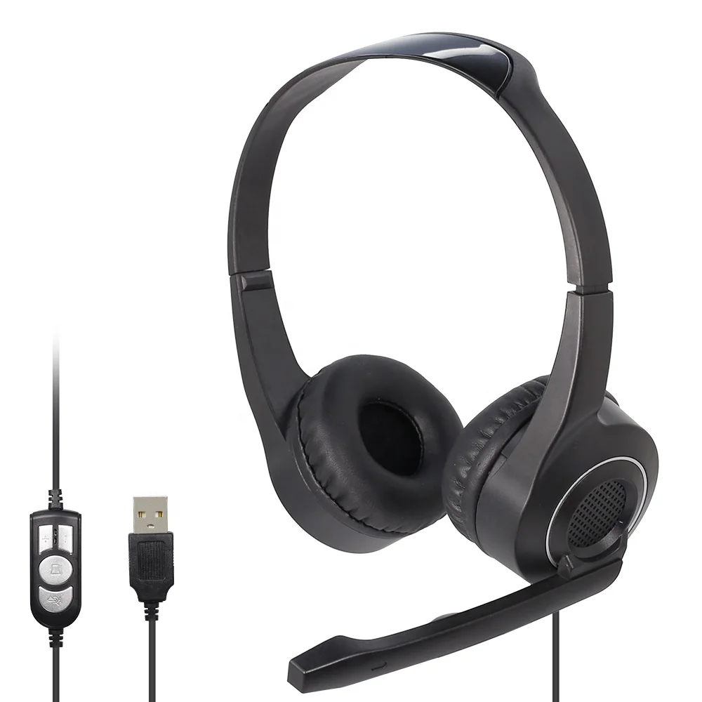 Best Headsets 2021 Brands Computer For PS 5 Laptops USB Teaching Call Center Earbuds Headphone