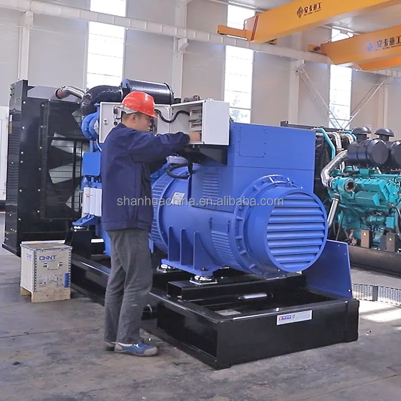 Longevity 1500kva Open Frame Diesel Generator Industrial Use Efficiency Backup Power Generator