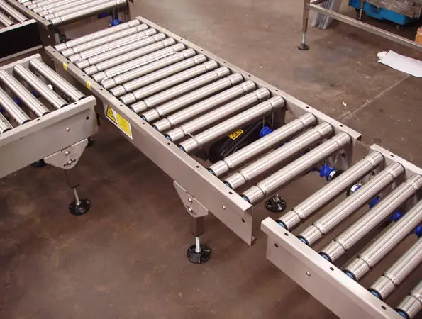 mild steel structure curved roller conveyor in 90 degree 180 degree