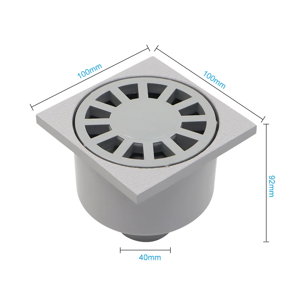 GUIDA 711057 71105701 Cheap Price Pipe Fitting Anti -Odor Deep Seal PVC Plastic Floor Trap Drain