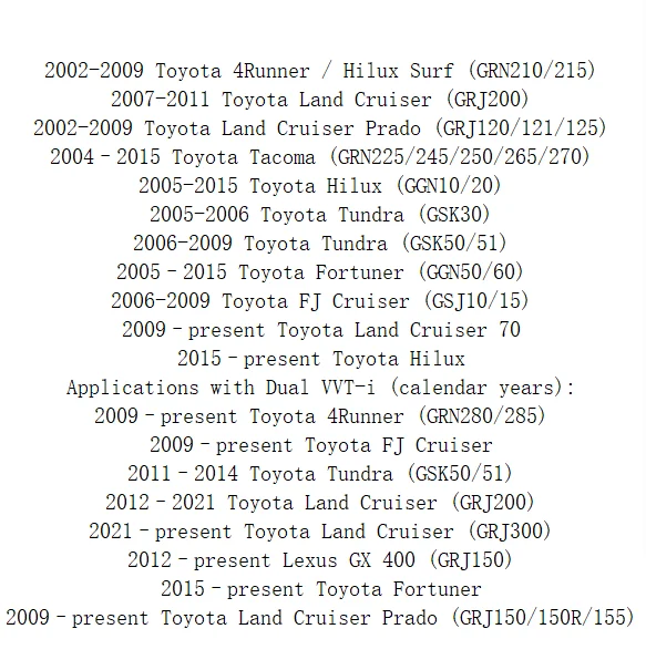 Catalytic converter use for 2002/2009 4Runner / Hilux Surf/2007/2011 Toyota Land Cruiser (GRJ200)/2002/2009 Toyota Land Cruiser