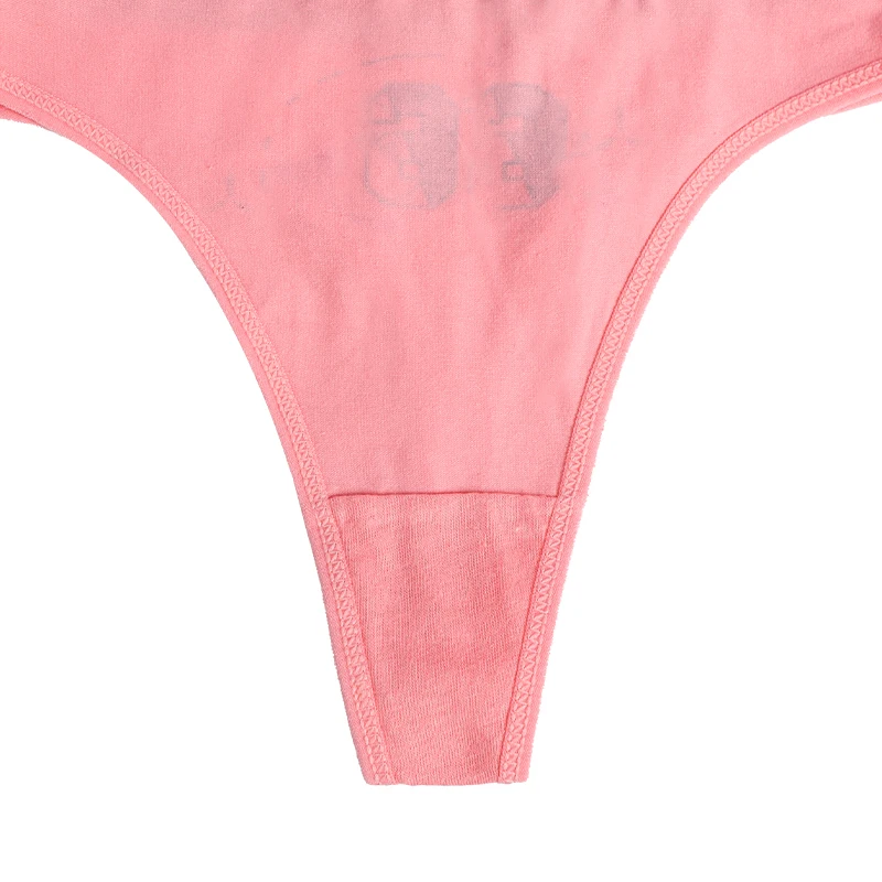 Трусики-стринги UOKIN A6845 женские хлопковые из спандекса пикантное нижнее белье трусики-танга с милым рисунком