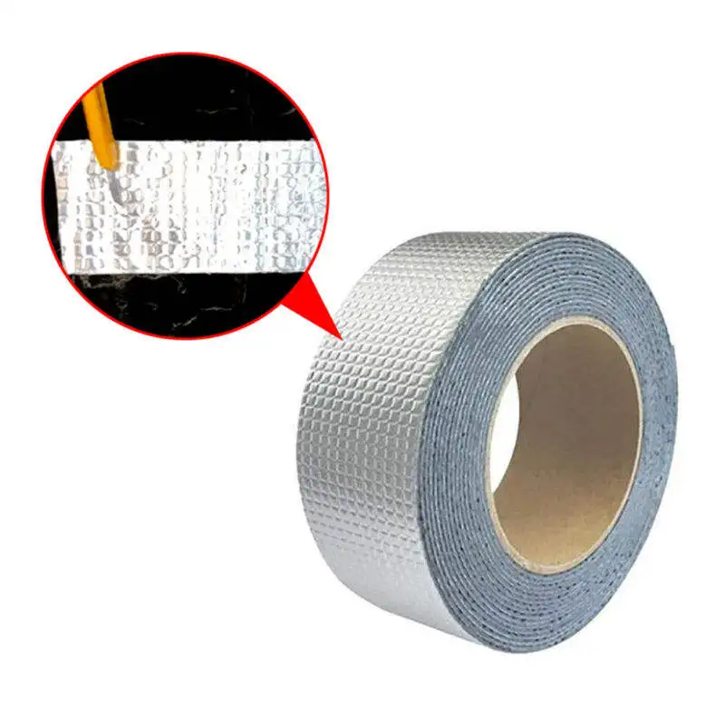 High quality adhesive rubber tape waterproof aluminum foil tape