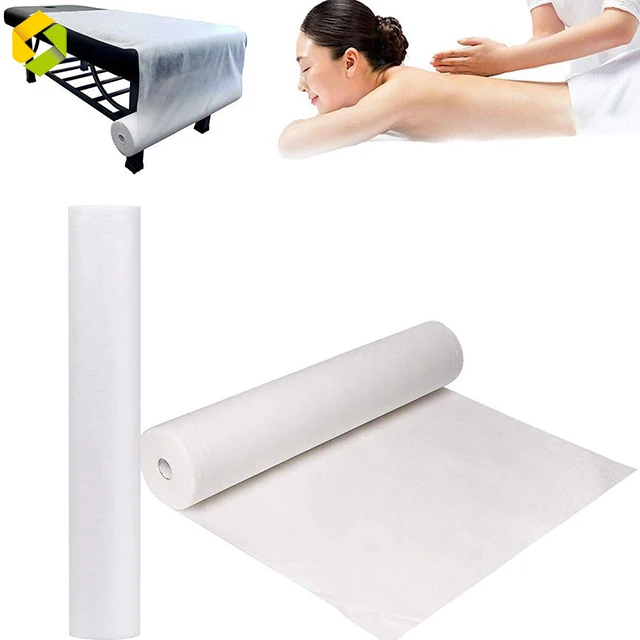 Wholesale non-woven fabric disposable massage PP bed sheet spa disposable sheet