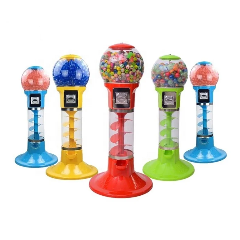 Coin Operated Bouncy Balls Large Gumball Machine/Candy Dispenser Machine Gumball/Gacha Vending Machine