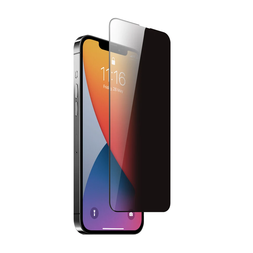 
Clear 3d 9h 9d Mobile Phone Film Privacy Tempered Glass Screen Protector For 12pro Xr 13 11 X Pro Max 12 Iphone 