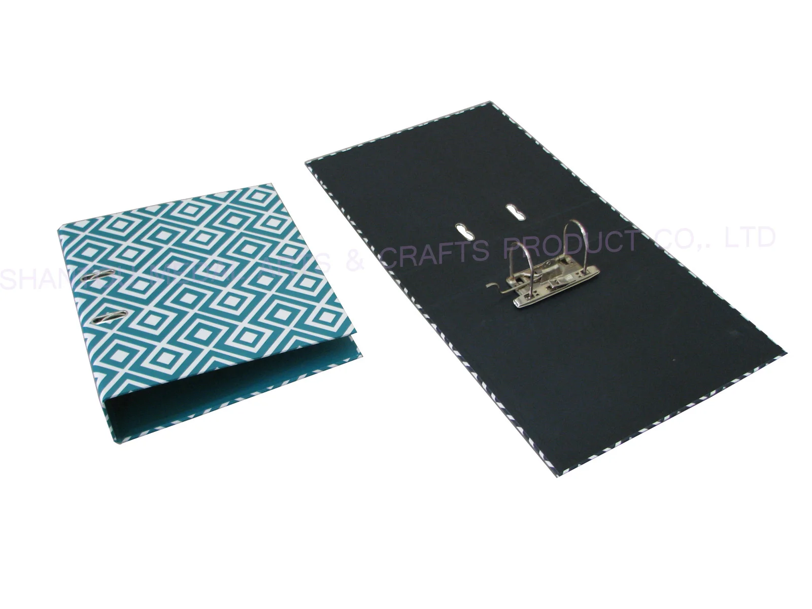 Custom 2 hole A3,A4,A5,A6 Ring Binder Clip Binder file folder Lever Arch File With Logo Printing Service