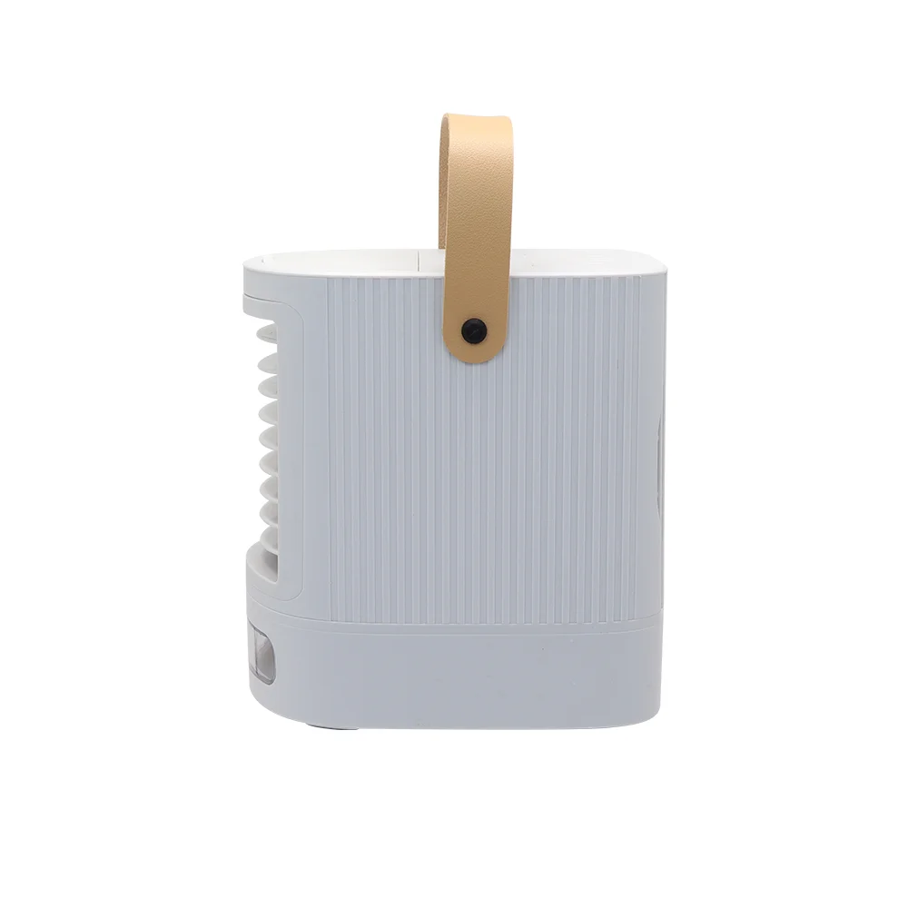 Домашний Настольный портативный мини-вентилятор кондиционера с USB-зарядкой, Испарительный воздухоохладитель, портативный водяной воздухоохладитель с ручкой