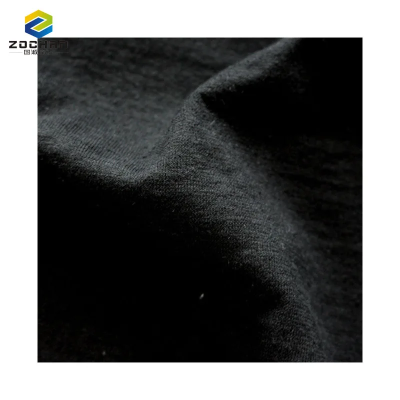 factory 175gsm 55% hemp 45% cotton jersey anti-odor soft knitting fabric for dancewear