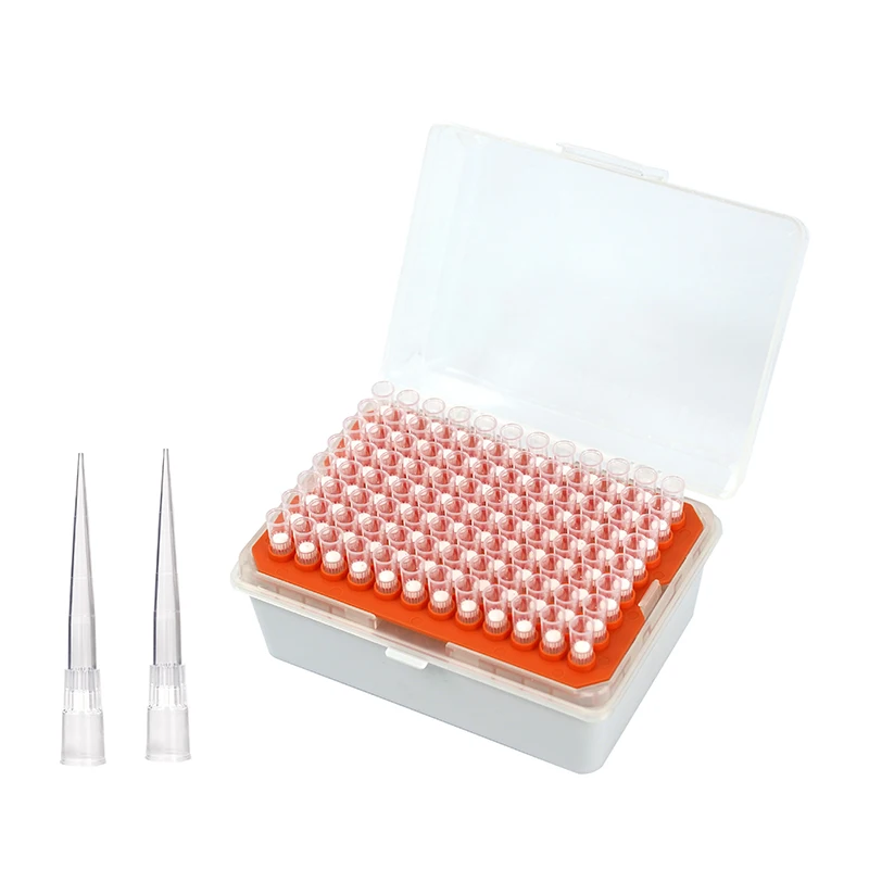 laboratory micropipettes rainin LTS 200ul 96wells with filter  pipette tips With Rack