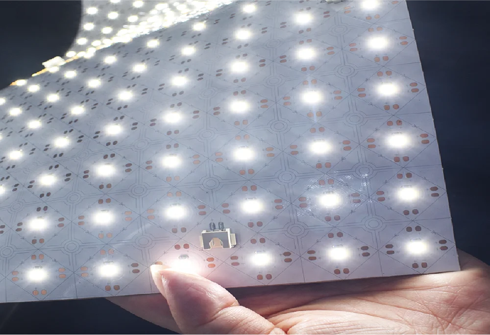 Гибкий светодиодный лист 24 В одинарный светодиод 242 светодиоды DC24V SMD2835 мягкая подсветка гибкая доска