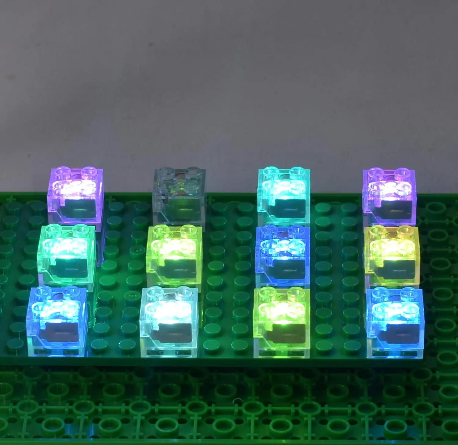 Lighting Block Accessories LED Light Up Kit Brick Sets Classic Transparent Building Blocks Toys Compatible with All Major Brands