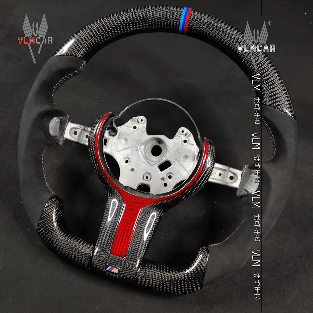 Carbon fiber steering wheel for BMW 328M 1 Series 3 Series 4Series/All BMW models can be customized