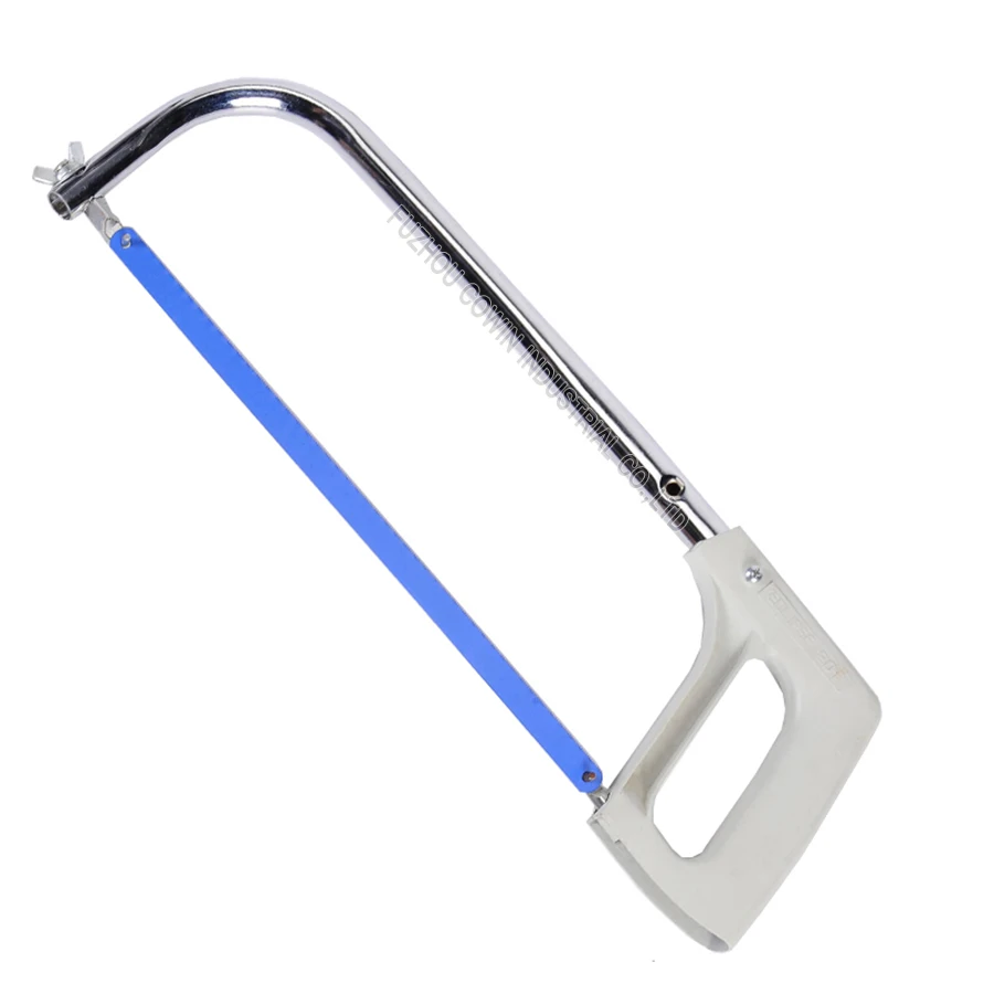 10inch-12inch Aluminum alloy handle hack saw frame with round tubular frame