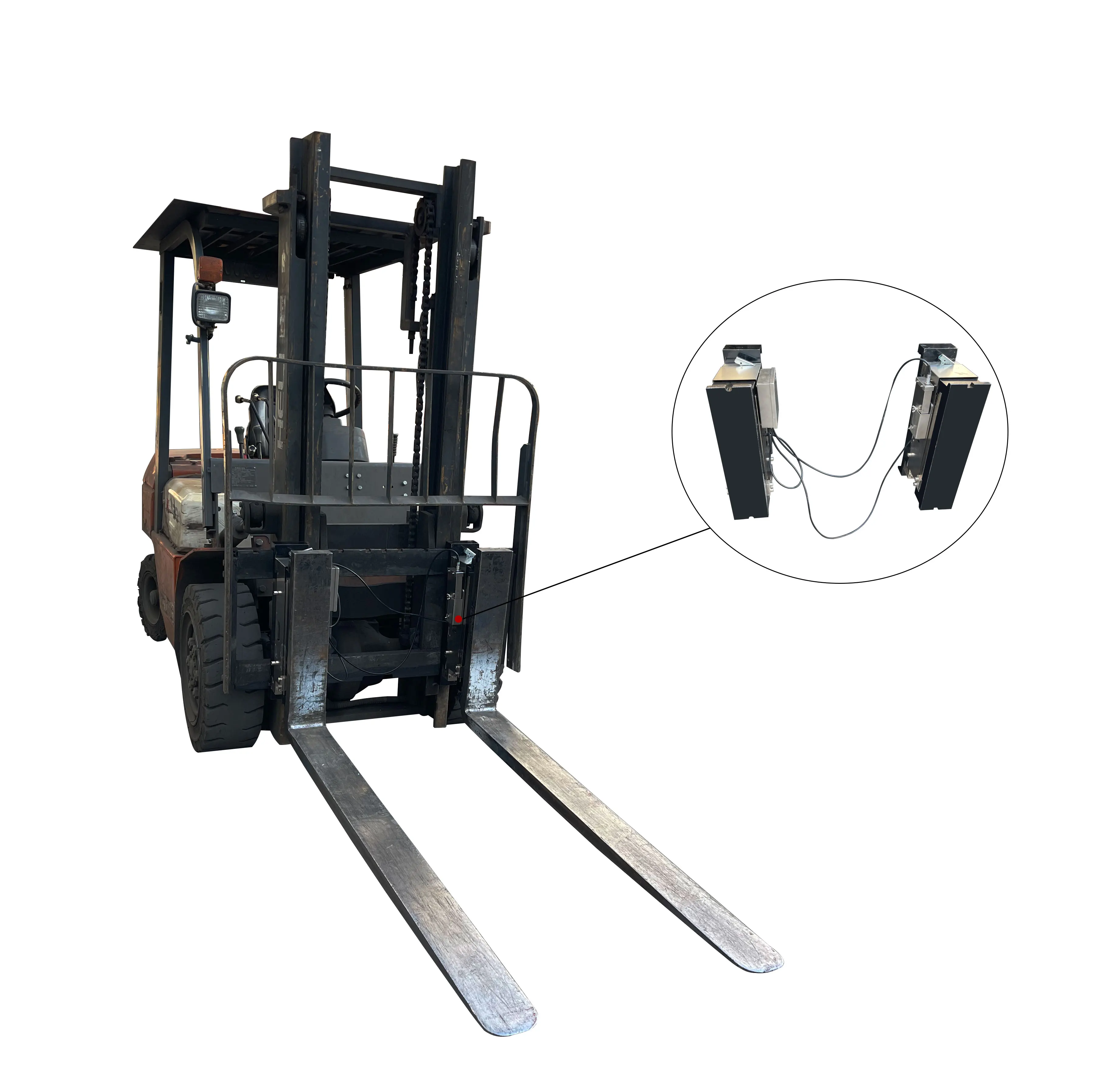 forklift scales hydraulic weighing system with built in scale weight capacity for trucks