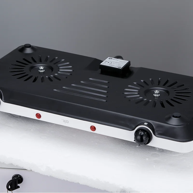 Popular Product Double Burner Induction Cooktop Electric Hot Plate Two Plate Ceramic Plate Stove