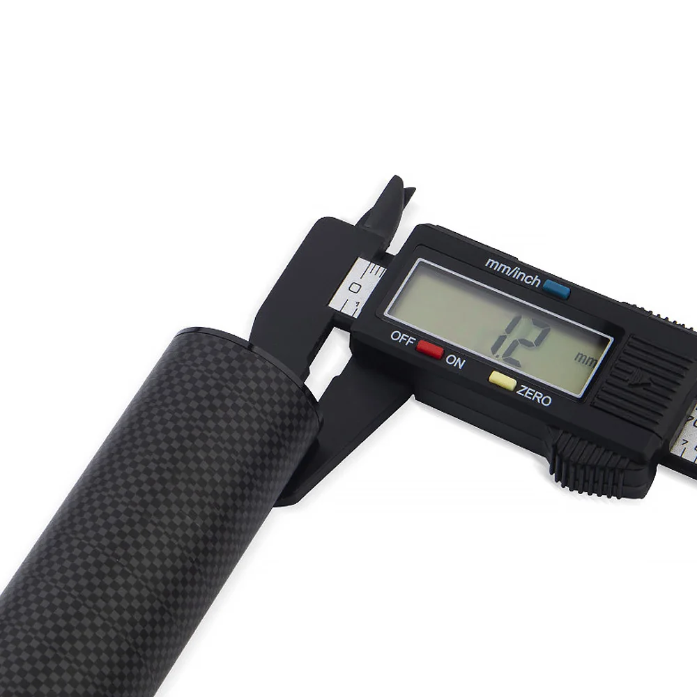 2.1m 2.8m carbon fiber  adjustable telescopic  tubing retractable extension pole clamp extendable telescopic poles