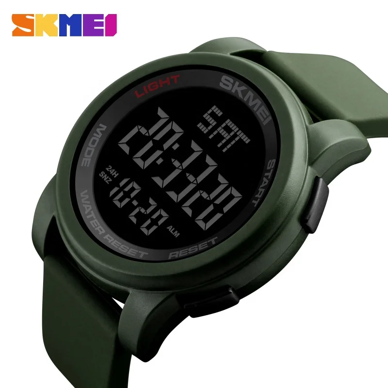 skmei 1257 superior quality 3atm fashion style watches for men digital countdown watch