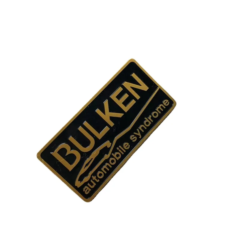 Индивидуальная алюминиевая этикетка с логотипом Золотая Алмазная резка металлическая анодированная табличка для мебели