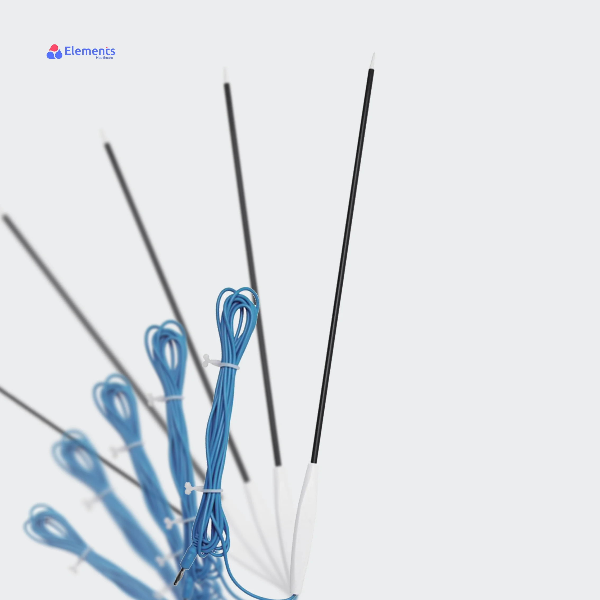 Disposable Monopolar HF Electrode Disposable Laparoscopic Sterilized Instruments 5*330mm