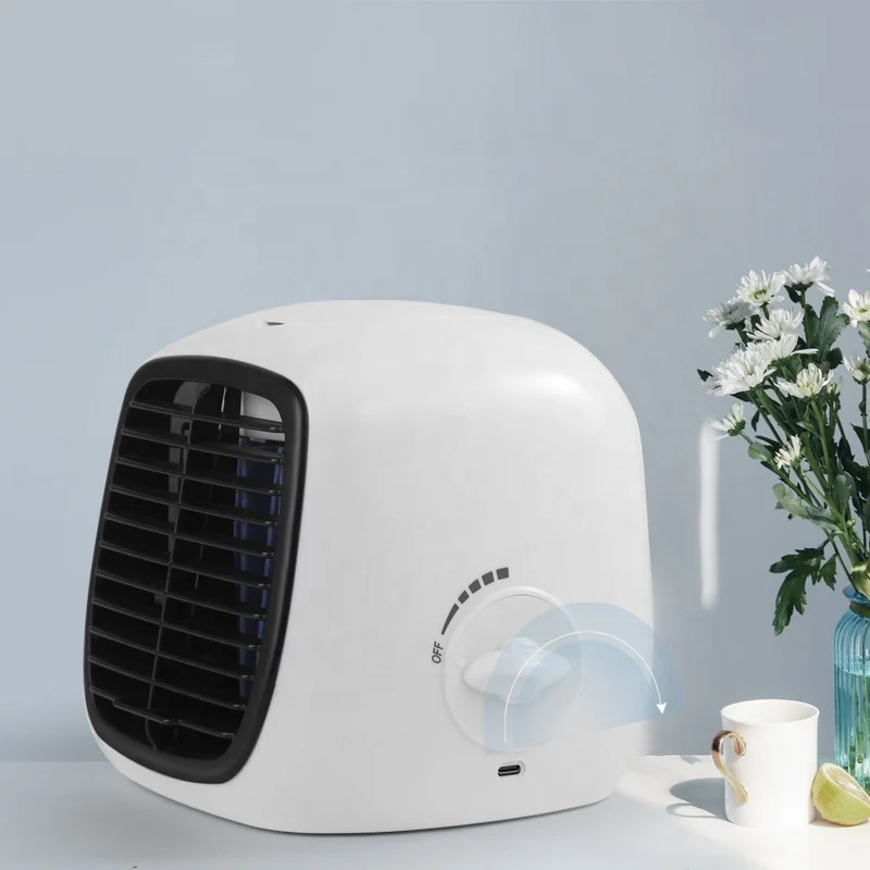 In stock air purification water mist nano ice fog fan desktop air freashing fan