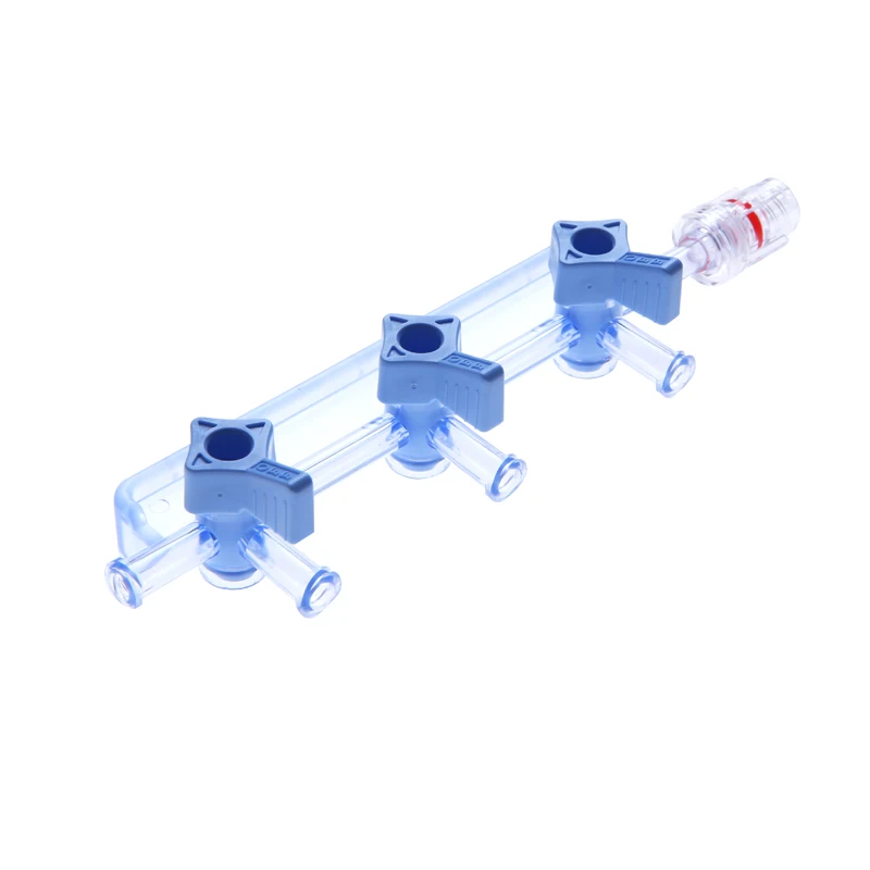 Medical EO Sterile 3 Way Tube Connector Stopcock With Luer Lock Three Way Stop Cock of hospital