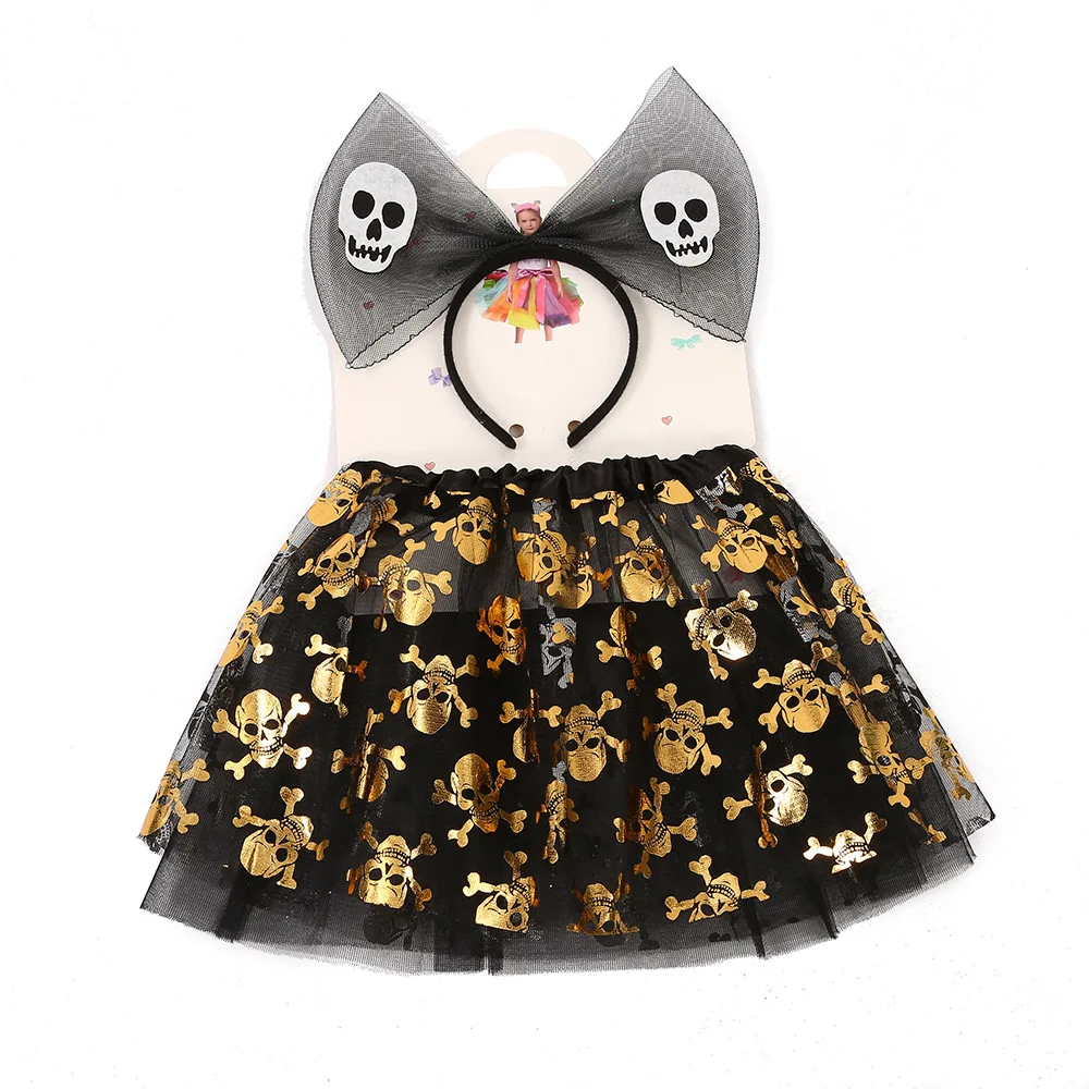 Unicorn Evil Angel Tutu Dress for Girls Devil Halloween Costumes for Kids Black Angel Fancy Dresses Girl Princess Wings Outfits