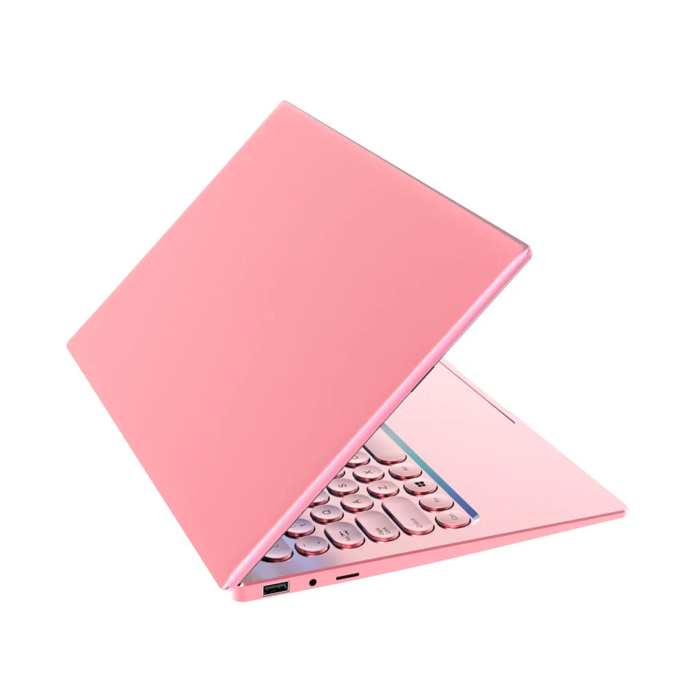 С экраном 14″ процессором Intel Celeron 3855U ноутбук Win 10 системы металла тонкий компьютер с подсветкой клавиатуры
