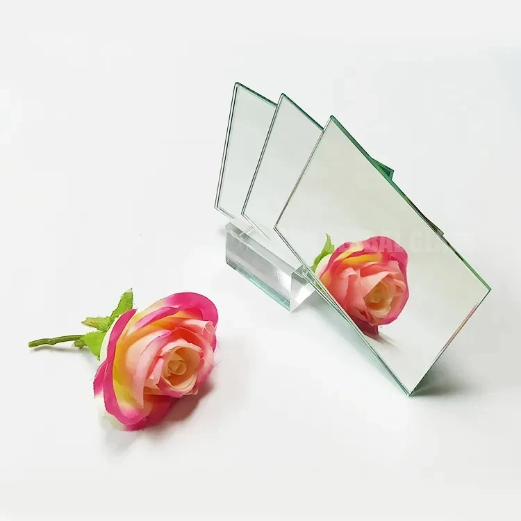 4mm 5 Mm 6mm Clear Mirror Glass Safety Tempered Toughened Aluminum Sliver Decorative Mirrors Sheet