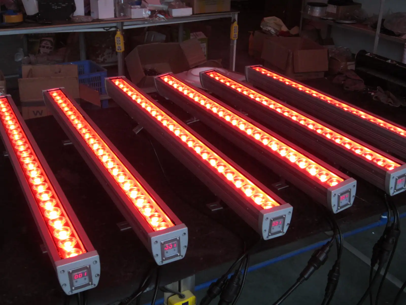 24*3w RGB Led Wall Washer Flood waterproof Stage Effect Light