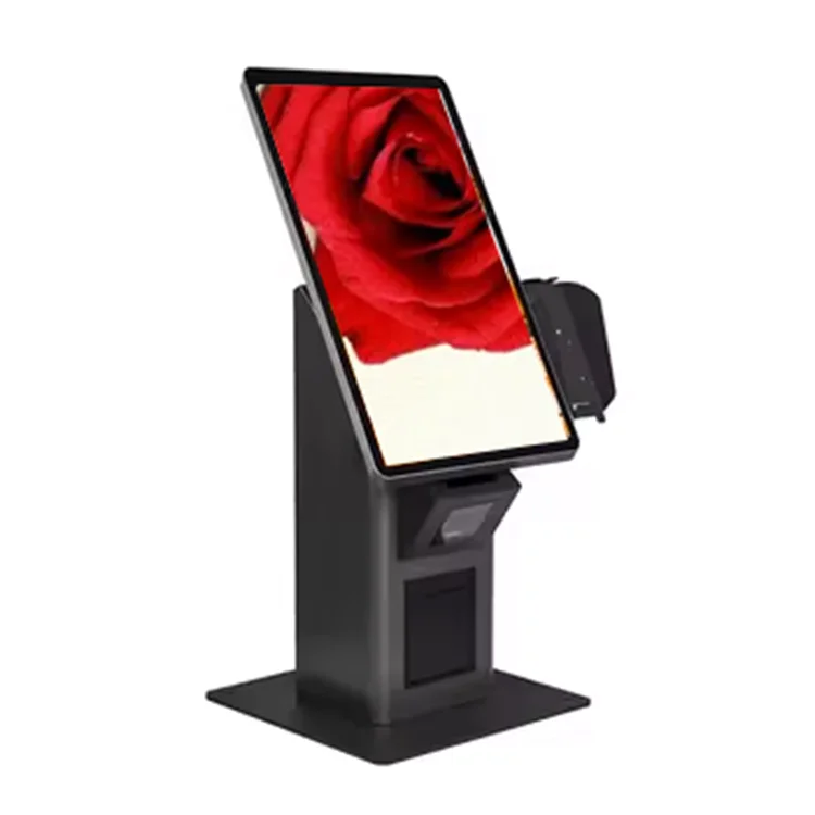Емкостный сенсорный безналичный терминал киоск Usb Ncf Reader POS интерактивный самообслуживания оплата