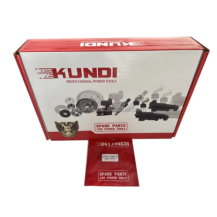 KUNDI Brand Professional Manufacturer power tool spare parts for Carbon Brush GBH2-20  5*8*15