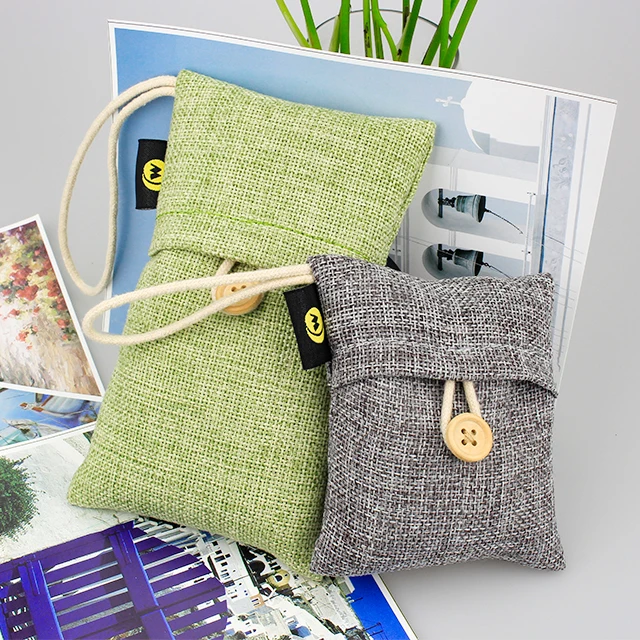 nature pure bamboo charcoal car Deodorant and Air Purifying bag room deodorant in canada