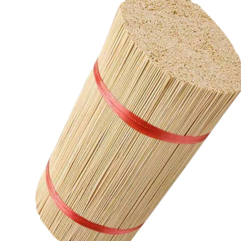 Chinese Made Bamboo Skewers Used to Make Agarbatti