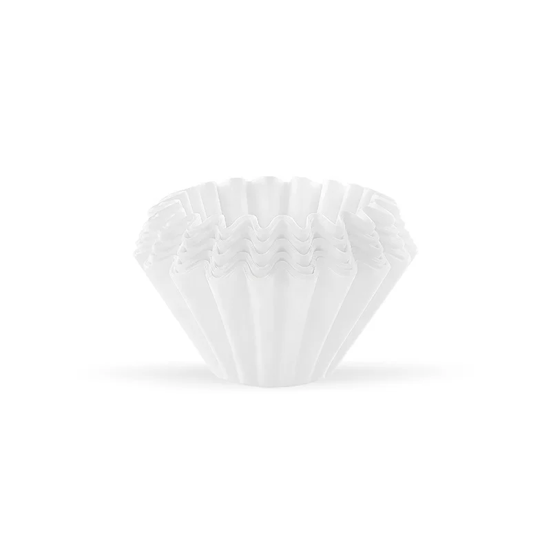 China products manufacturers coffee station accessories MHW-3BOMBER 50pcs Cake shaped Pour Over Coffee Paper Filter
