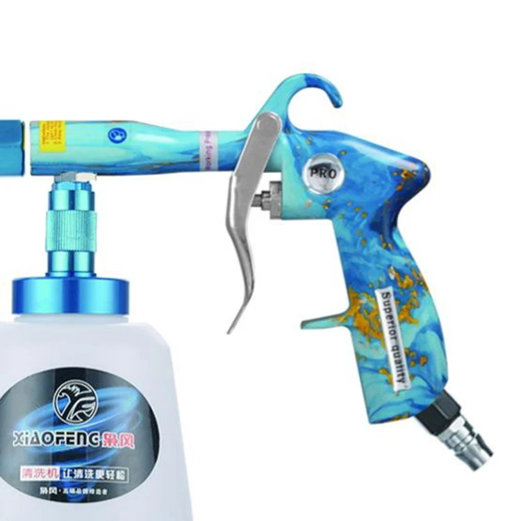 Air Pressure Cleaning Tool Dry-Cleaning Gun Car Cleaning Tool With White Nozzle