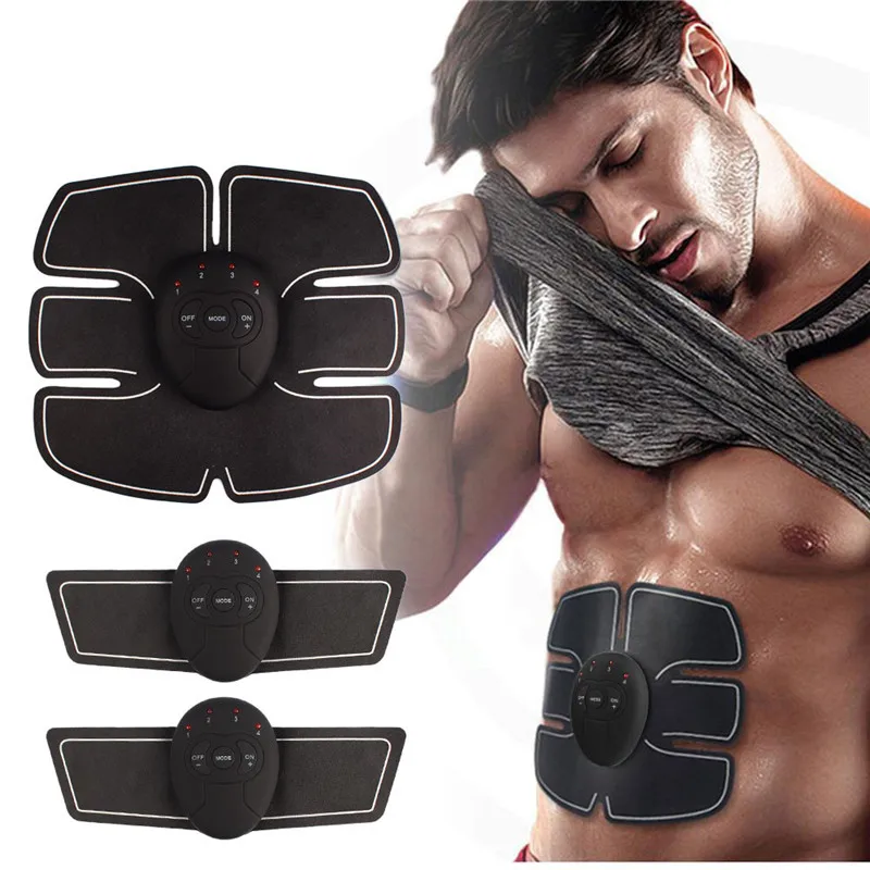 New Mini Portable Charging Stimulator Pain Relief EMS Massage Stickers Electric Neck Legs Foot Waist Back Massagers
