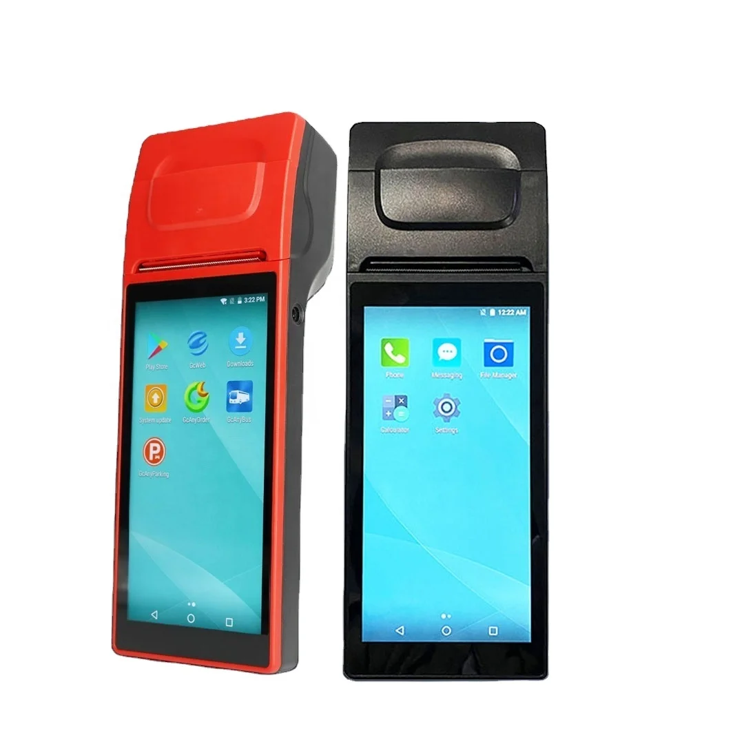 Handheld Pos Printer 4g Wireless Bluetooth 58mm Thermal Printing for Delivery Restaurant Online Order