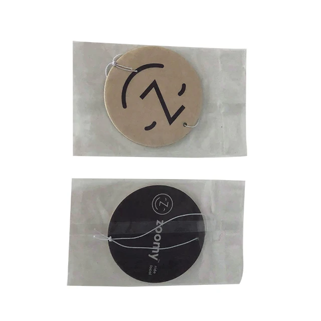 Factory supply wholesale Custom Printing Funny Car Air Freshener with Logo